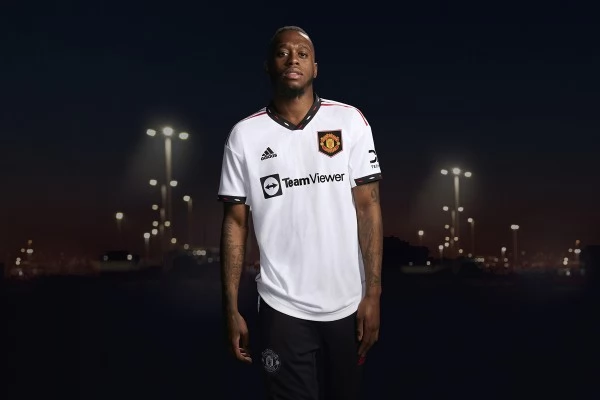 Manchester United Fodboldsæt Børn 2022-23 Udebanetrøje